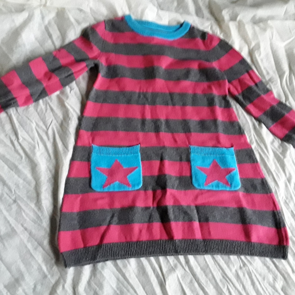 So Jenni Stars and Stripes Sweater Dress